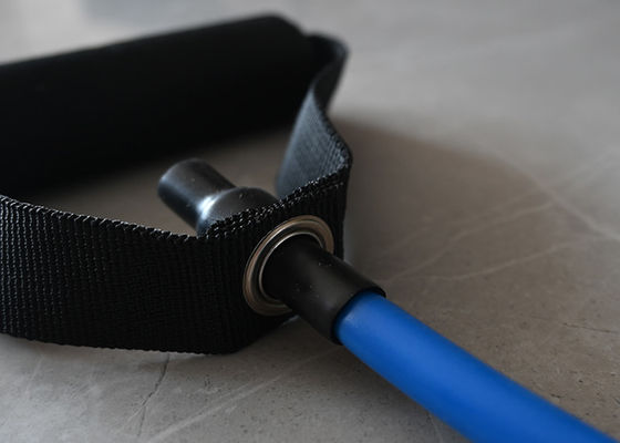 Economical Single Tube TPE Bands with Handles: Ideal for Fitness and Pilates