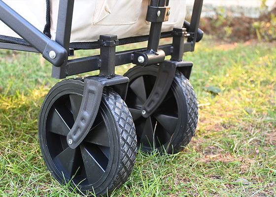 100cm Heavy Duty Collapsible Wagon 150KG Foldable Beach Wagon
