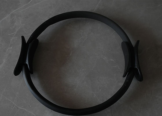 14-inch Pilates Magic Circle Ring: Enhance Your Thigh Toning Workouts with ISO-Certified Pilates Ring in Black
