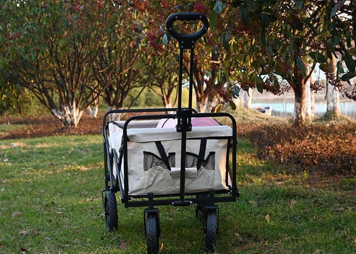 100cm Heavy Duty Collapsible Wagon 150KG Foldable Beach Wagon