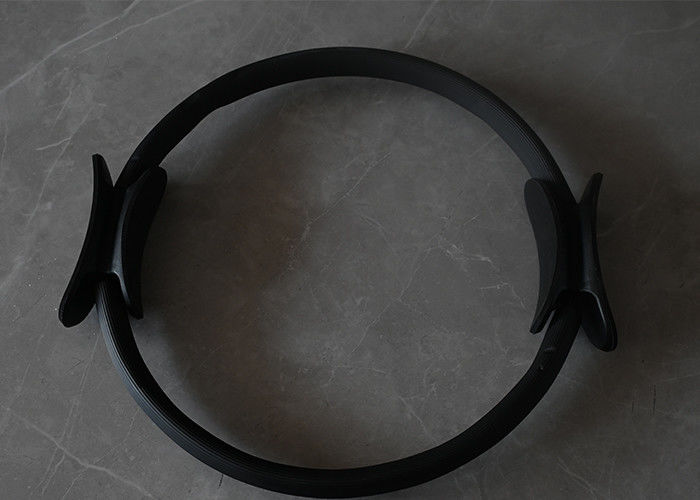 14-inch Pilates Magic Circle Ring: Enhance Your Thigh Toning Workouts with ISO-Certified Pilates Ring in Black
