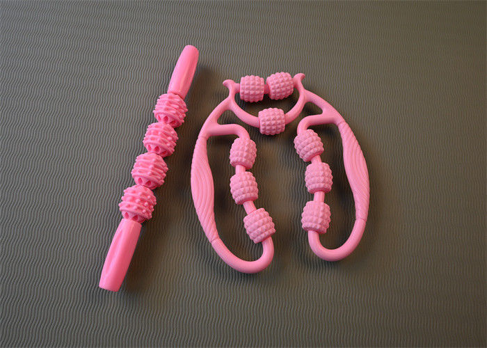 Customized 9-Wheel Handheld Muscle Roller for Rolling Hand Massager, Ideal for Legs